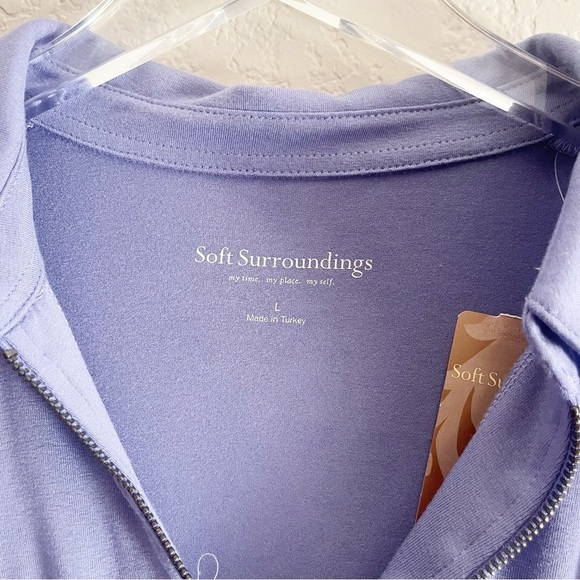 SOFT SURROUNDINGS NWT Long Sleeve Pull over Size Large - Picture 4 of 9